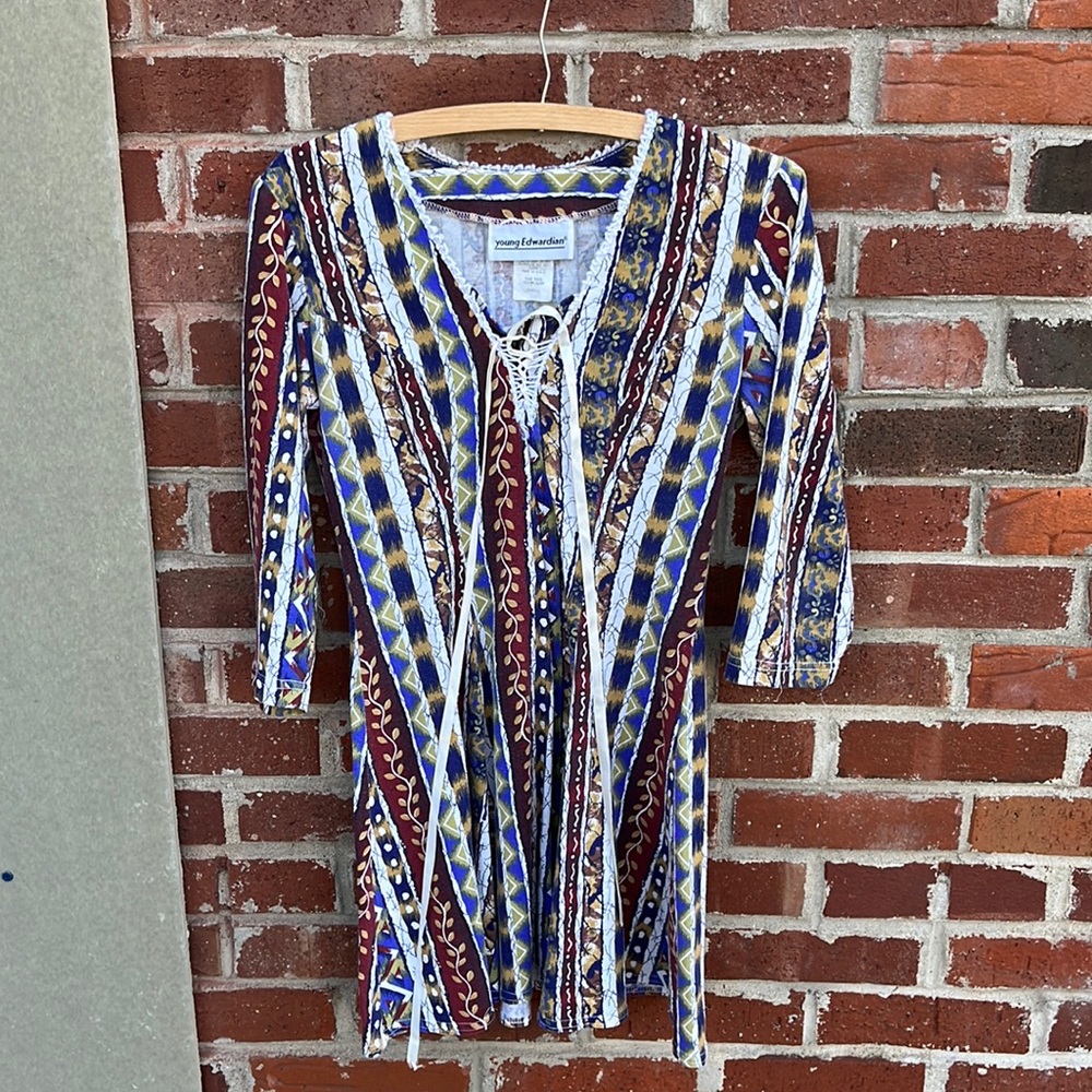 Vintage Young Edwardian Small Hippie/70s Dress